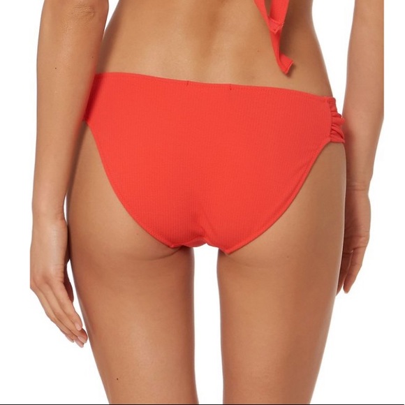 Jessica Simpson Monet Texture Shirred Side Sz XL - Picture 2 of 9